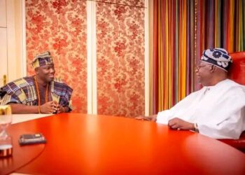 PHOTO NEWS : President Tinubu Receives Alafin Oyo, Oba Owoade