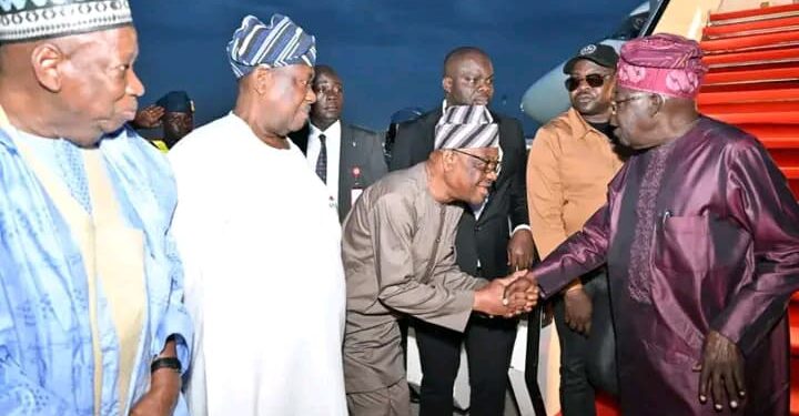 President Tinubu Returns To Abuja After Attending Inauguration Mass Of Pope Leo XIV