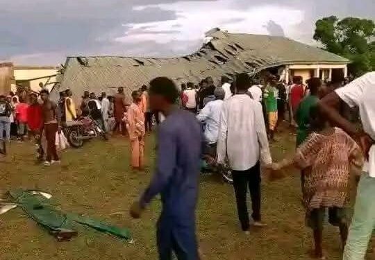 School Wall Collapses On Students Writing WAEC In Taraba