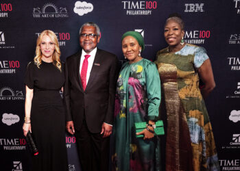 At TIME100 Impact Dinner,  Dangote Pledges More Investments To Uplift Vulnerable Populations