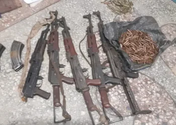 Police Recover Five AK-47 Rifles, 347 Bullets, Eight Magazines Inside Abandoned Vehicle In Kogi