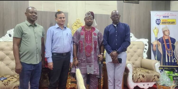 Eid -el-Kabir : Dangote Cement Plant Director Pays Sallah Visit To Lokoja LG Chairman, Traditional Rulers Of Host Communities