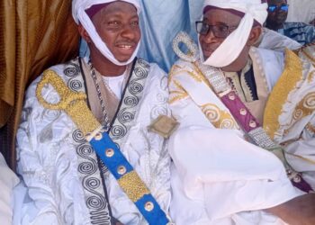 Ajia Turbaned As Dan Amanar Of Fune Emirate Amid Royal Grandeur