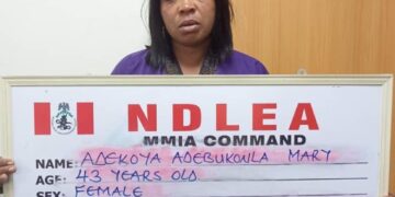 NDLEA Nabs Woman Travelling To India For Fibroid Surgery With 2.20kg Cocaine