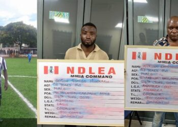 Ex-International Footballer, Four Others In NDLEA Net For Cocaine Smuggling