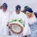 President Tinubu, Abiodun Eulogise Oba Adetona At Fidau Prayer
