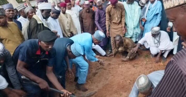 Former President Muhammadu Buhari Buried With Full Military Honour In Daura