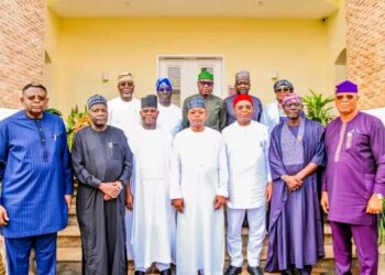 APC Governors Visit, Condole Ododo Over Father’s Death
