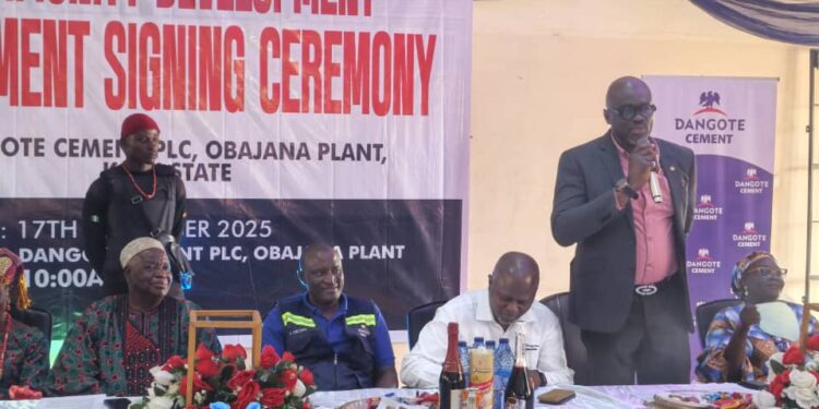 Dangote Cement, Jakura Community, Sign Landmark Development Agreement In Kogi