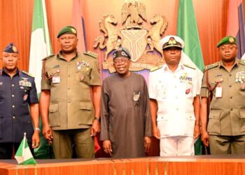 President Tinubu Holds Maiden Meeting With New Service Chiefs