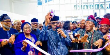 History As Governor  Abiodun Inaugurates First Flight At Gateway International Airport