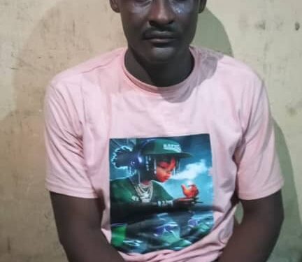 Troops Arrest Air Force Personnel, Anas Fakai, With Two Pump Action Guns, One Pistol In Lokoja