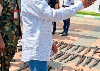 Kogi Security : Governor Ododo Announces Recovery Of 23 AK-47 Guns, 24 Pump Action Rifles, Pistols, Others From Criminals’ Hideouts