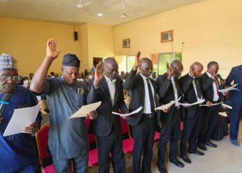 Taraba CJ Swears In New Magistrates, Area Court Judges, Demands Impartiality,  Accountability