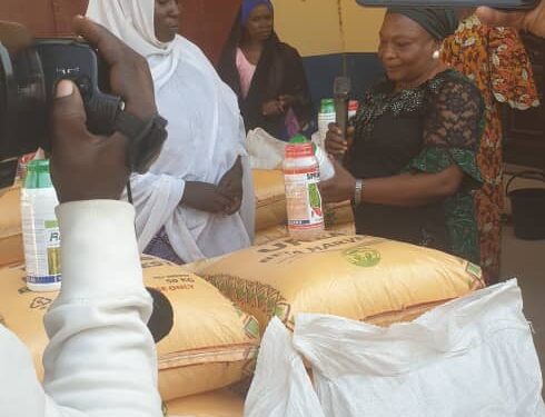 FGN/IFAD – VCDP Begins Inputs Distribution To 260 Dry Season Rice Farmers In Taraba