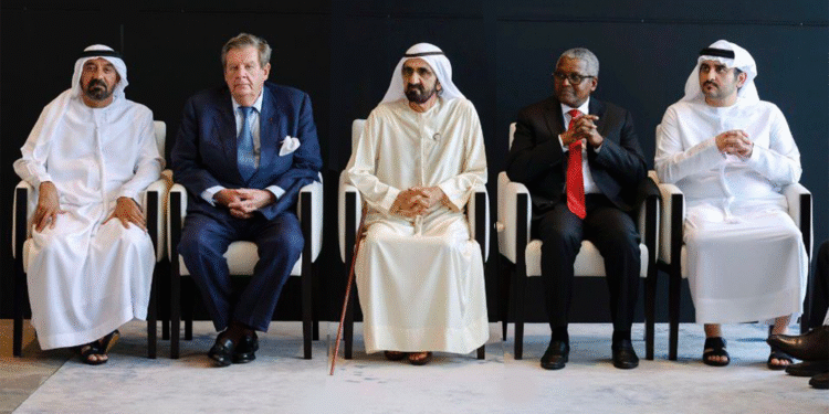Aliko Dangote Engages Dubai Leaders To Explore New Investment Prospects (Photo)