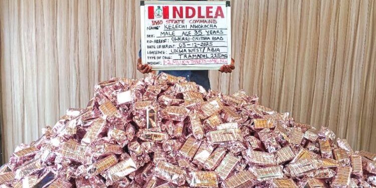 NDLEA Seizes 7.6 million Tramadol Pills, 76,273kg Colorado, Skunk In Delta, Imo, Adamawa