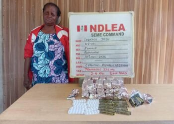 NDLEA Arrests Lagos Female Drug Kingpin, Recovers N5bln Worth Of Cocaine In Her Children’s Room