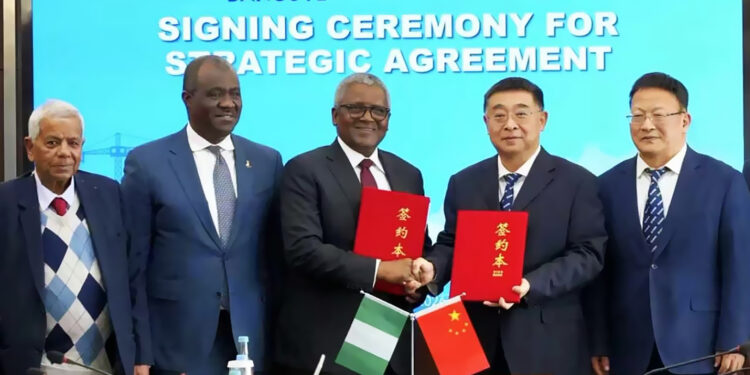 Dangote, China’s XCMG Seal Strategic Partnership On Infrastructure, Mining, Green Equipment