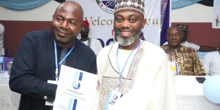 Development Consultant,  Dr Abdul Bala, Bags Community Service Merit Award