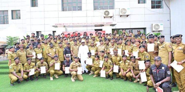 NDLEA Arrests ​77,792, Secures 14,225 Convictions, Seizes 14.8m Kilograms Of Drugs In Five Years