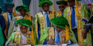 FG Formally Takes Over TASUED, Signs MoU With Ogun At University’s 17th Convocation