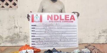 80-year-old Ex-drug Convict, Jeremiah Isaiah Nkanta, Arrested Again By NDLEA