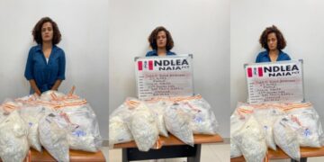 NDLEA Arrests 30 year-old Brazilian Lady For Importing White Heroine Worth N3billion Into Nigeria