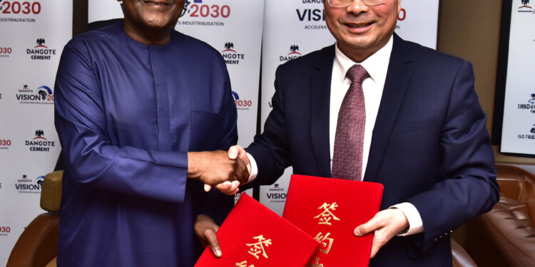 Dangote Cement, Sinoma Sign $1bln Strategic Agreements For Construction Of 12 New Cement Projects Across Africa