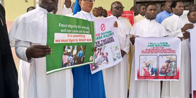 Catholic Priests Protest Against Killings In Taraba