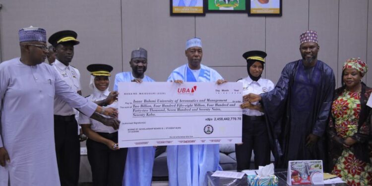 Zulum Commits N12.9bln To Training Of 54 Borno Indigenes In Aerospace Engineering, Electronic Engineering, Software Engineering