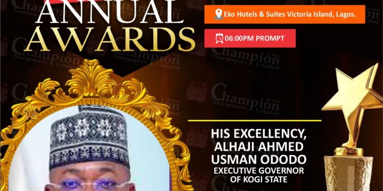 Ododo Bags Champion Newspapers’ Governor Of The Year Award On Youth Development, Security