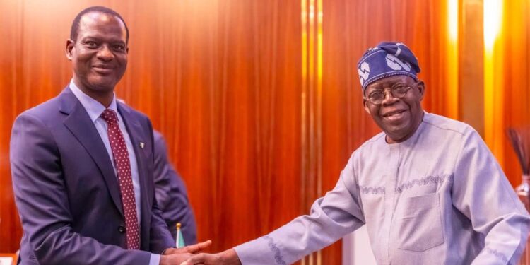 Tinubu Swears In Taiwo Oyedele As Minister Of State For Finance