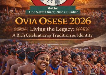 Ogori Fixes April 18 For Grand Finale Of 2026 Ovia Osese Cultural Festival