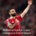 Mohamed Salah To Leave Liverpool At End Of 2025-26 Season
