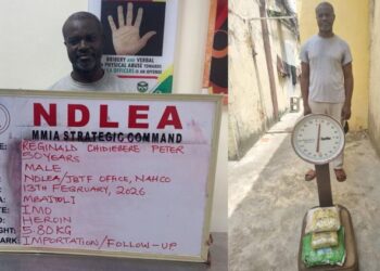 13 Years After, NDLEA Nabs Wanted Lagos Drug Kingpin, Reginald Peter Chidiebere