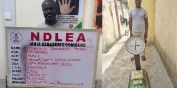 13 Years After, NDLEA Nabs Wanted Lagos Drug Kingpin, Reginald Peter Chidiebere