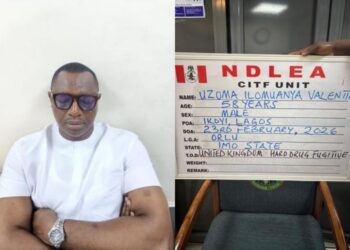 Drug Kingpin Declared Wanted In UK Arrested In Nigeria By NDLEA After 15yrs On The Run