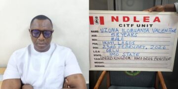 Drug Kingpin Declared Wanted In UK Arrested In Nigeria By NDLEA After 15yrs On The Run