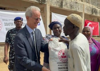 Türkiye Delivers 36 Tons Of Lifeline Food Aid To Displaced Nigerians In Adamawa