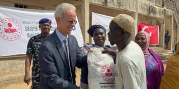Türkiye Delivers 36 Tons Of Lifeline Food Aid To Displaced Nigerians In Adamawa