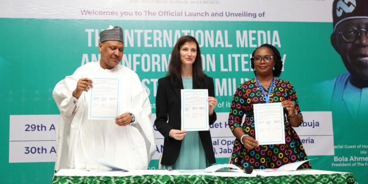 Nigeria, UNESCO Launch World’s First Media And Information Literacy Institute In Abuja