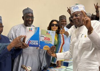 2027 : Reps. Member, James Faleke, Picks N100mln APC Presidential Forms For President Tinubu