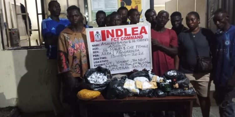 NDLEA In Major Offensive Against Abuja Drug Kingpins, Arrests 132 Suspects, Seizes 220kg Illicit Substances, Dismantles Major Bunks