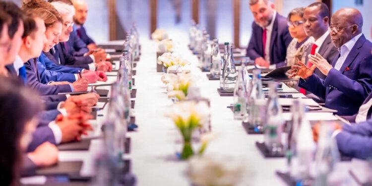 President Tinubu Engages Global Investors In Paris