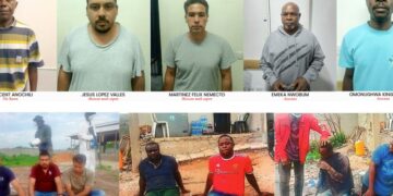 ​NDLEA Bust Nigerian-Mexican Drug  Cartel, Recovers N480billion Meth In Ogun, Arrests Baron, 3 Mexicans, 6 Others