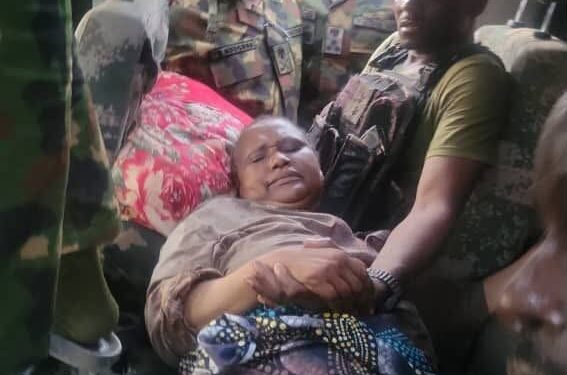 Troops Rescue Wife Of Late Brig.Gen. Abubakar Rabe After Gun Battle With Bandits In Katsina