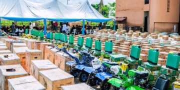 Boost To Food Security As Senator Mustapha Distributes N1.5bln Inputs To Farmers In Kwara