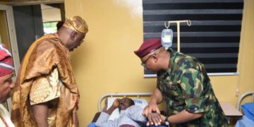 Today, We Choose Gratitude Over Grief, Soun Says During Visit To 44 Oyo Rescued Teachers, Pupils At Ibadan Military Cantonment