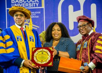 Abiodun Charges Graduates To Be Solution Providers, Bags Babcock Good Governance Award, Rewards Best Students